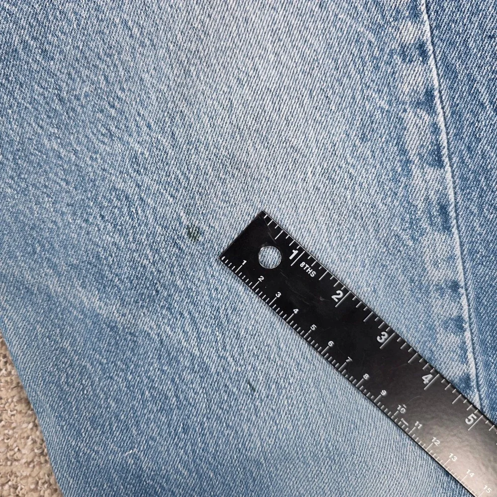 Vintage 90s Levi's 501xx 32x34 Mens Blue Straight Leg Denim Jeans Made in USA